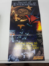 Charger l&#39;image dans la galerie, Secret of Evermore - Nintendo Power [Affiche] - Super Nintendo | SNES
