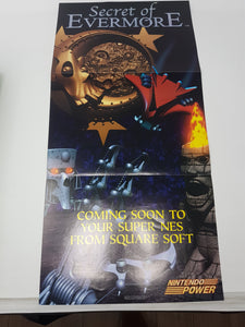 Secret of Evermore - Nintendo Power [Affiche] - Super Nintendo | SNES