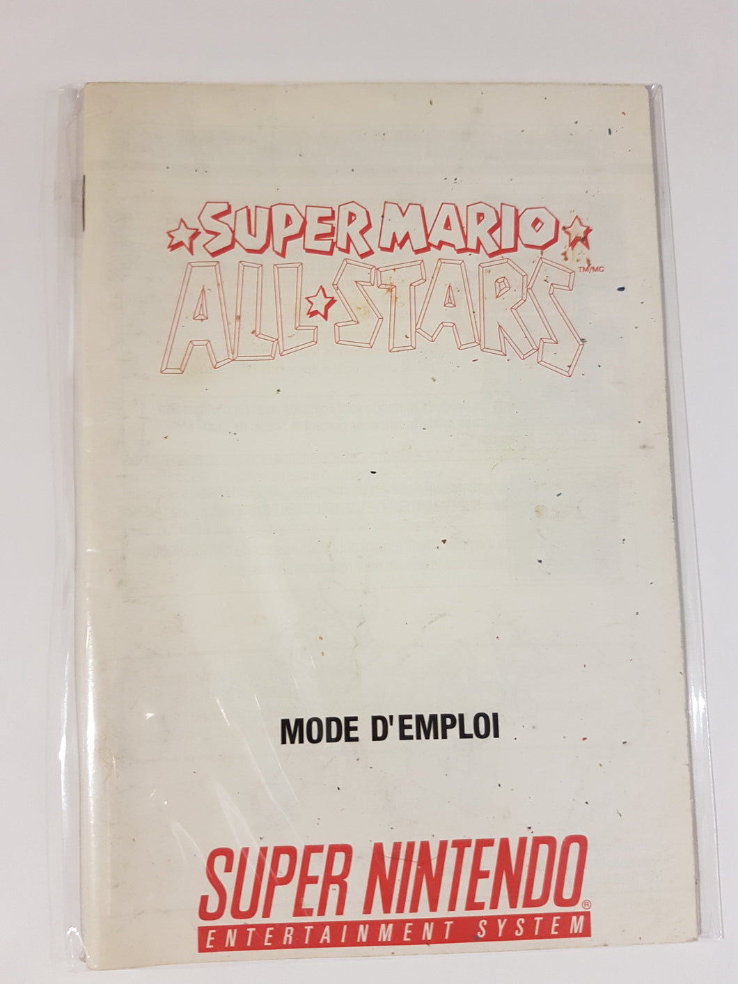 Super Mario All-Stars [manual] - Super Nintendo | SNES