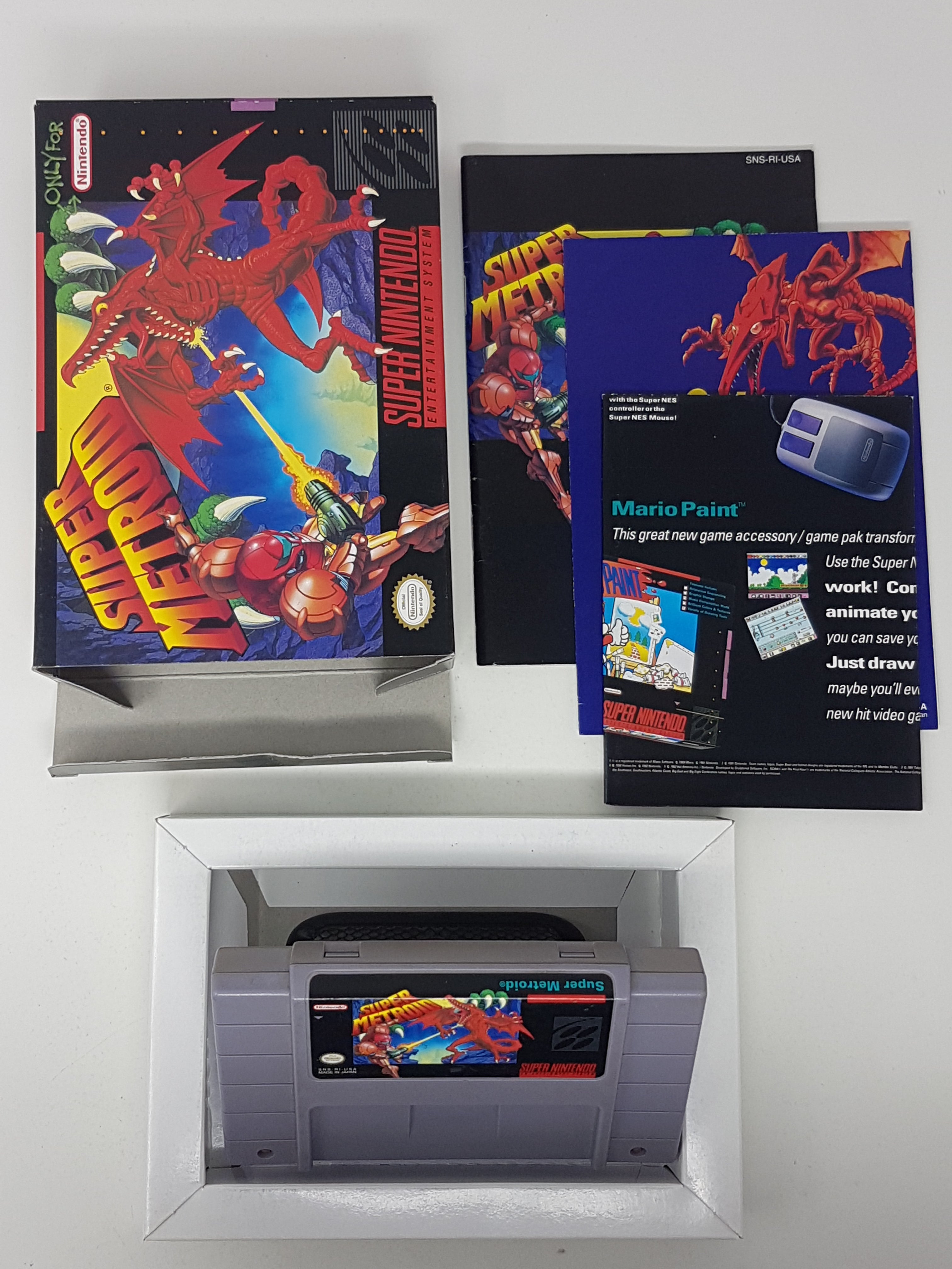 Super metroid on sale snes cartridge