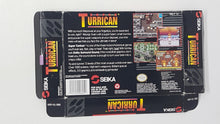 Load image into Gallery viewer, Super Turrican [box] - Super Nintendo | SNES
