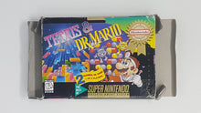 Charger l'image dans la galerie, Tetris and Dr. Mario [boîte] - Super Nintendo | SNES
