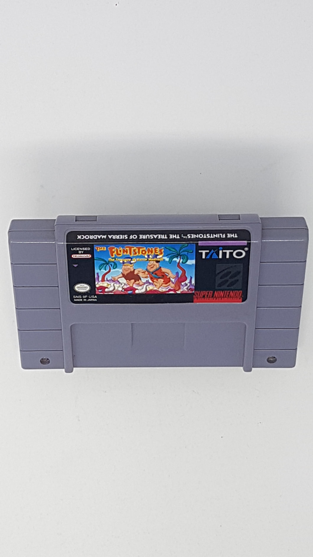 The Flintstones Treasure of the Sierra Madrock - Super Nintendo | SNES