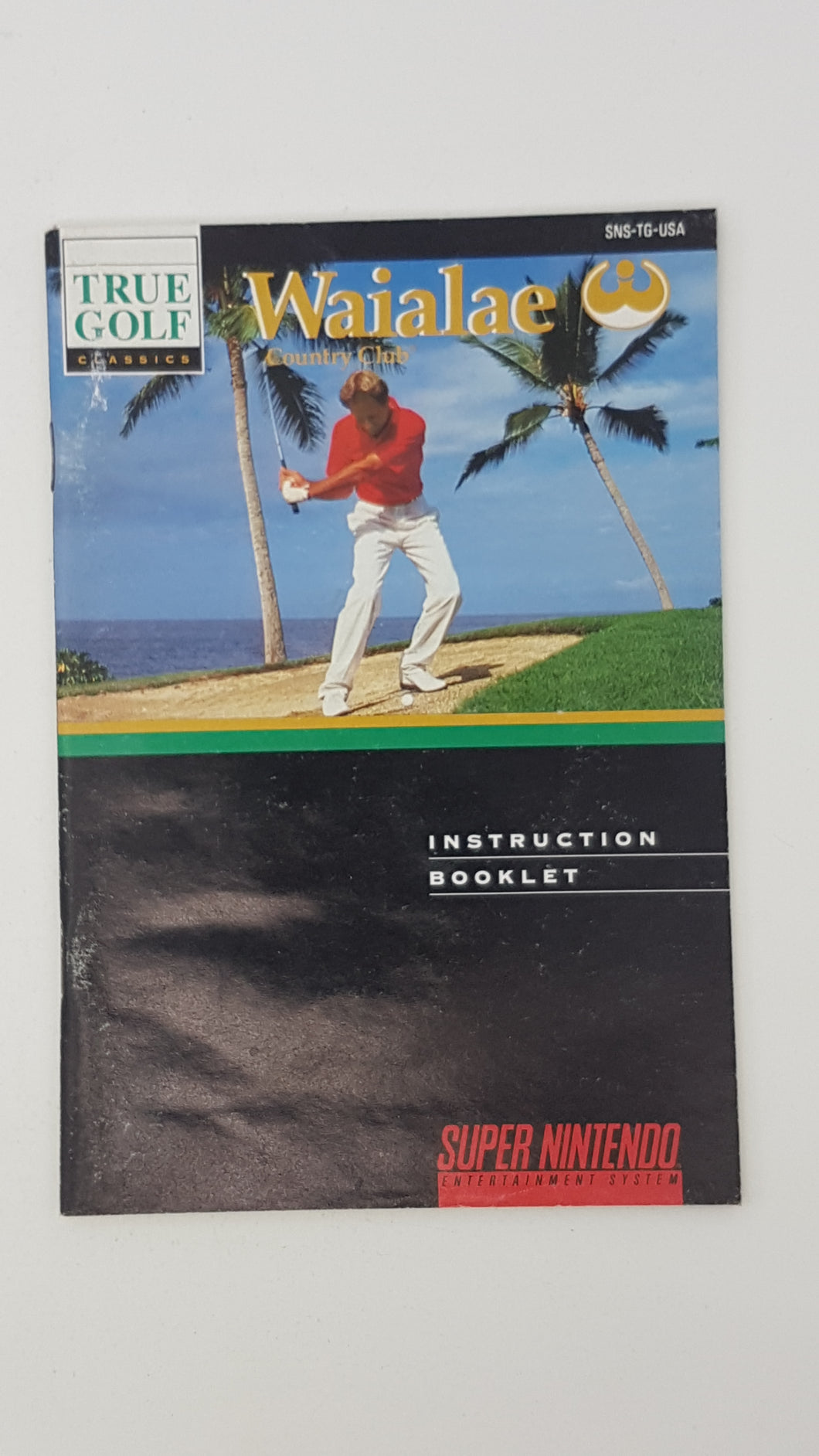 Waialae Country Club [manual] - Super Nintendo | SNES