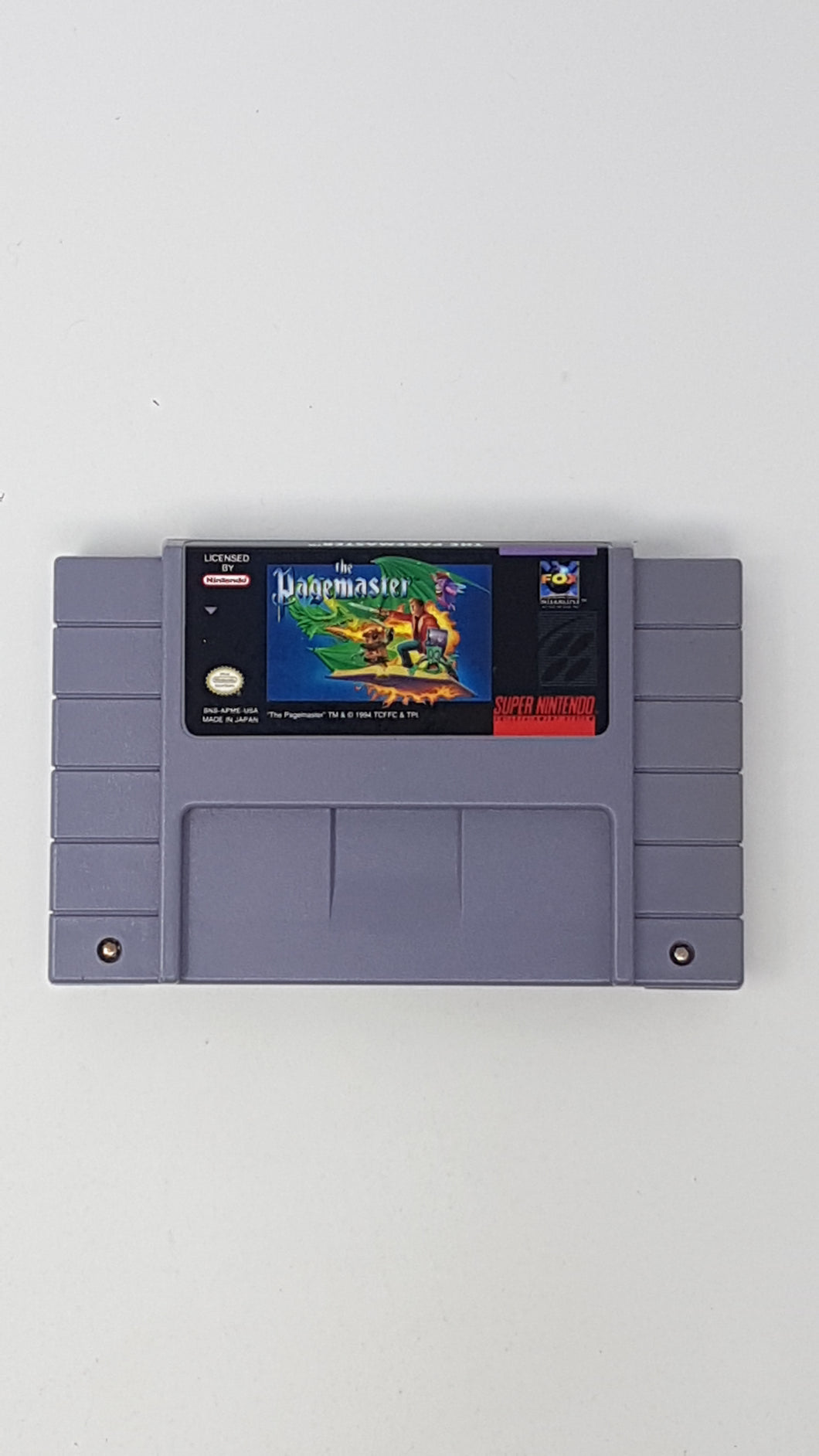 The Pagemaster - Super Nintendo | SNES