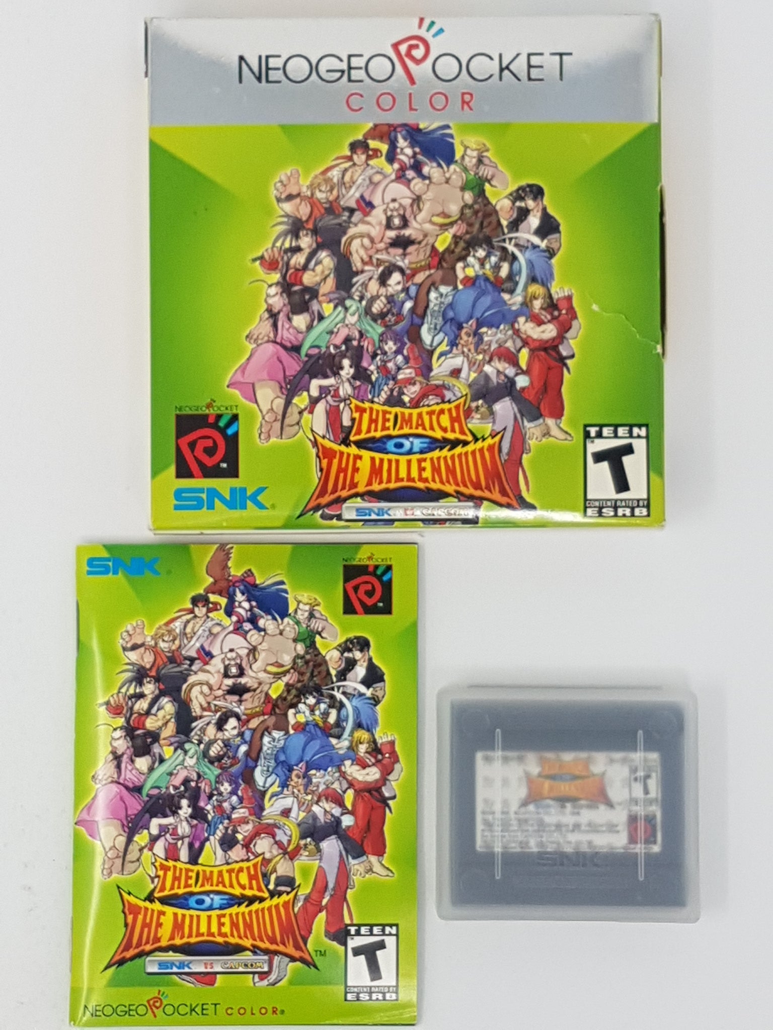 SNK VS CAPCOM MATCH OF THE MILLENIUM SNK Neogeo Pocket FARBE
