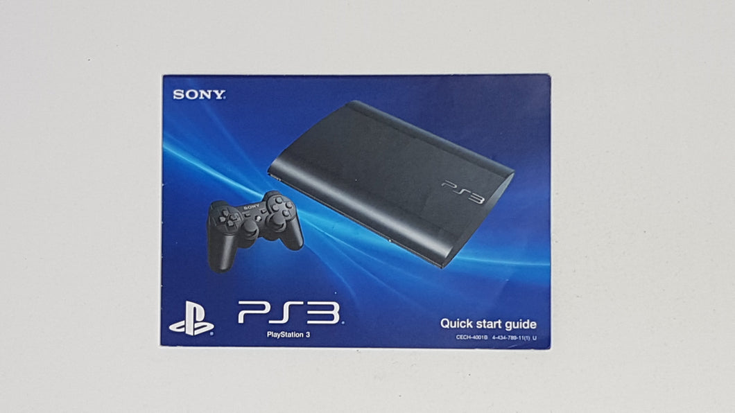 SONY Quick Start Guide [manual] - Playstation | PS3