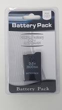 Load image into Gallery viewer, SONY PSP 1000 RECHARGEABLE BATTERY 3600Mah 3.6V
