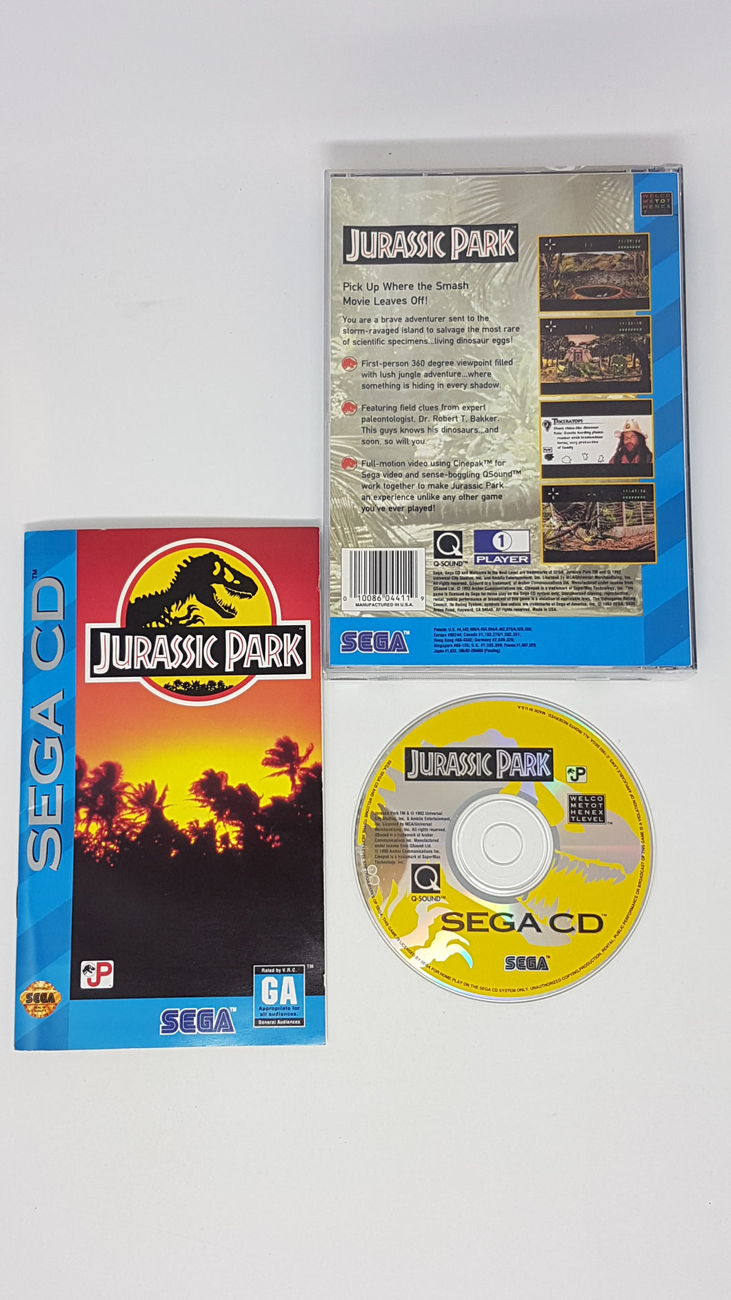 Jurassic Park - Sega CD