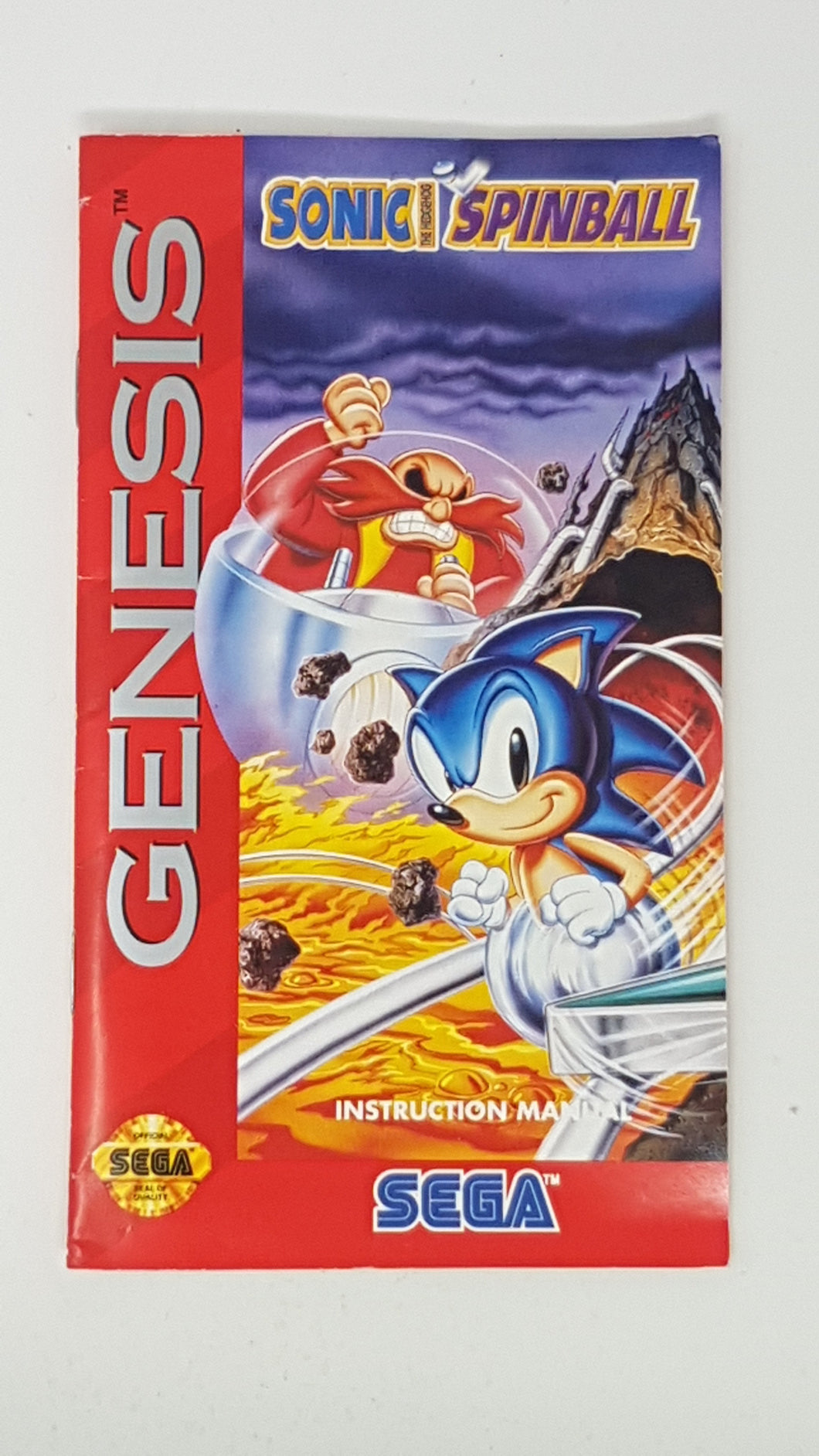Sonic Spinball [manual] - Genesis