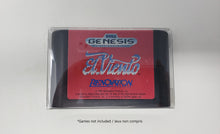 Load image into Gallery viewer, BOX PROTECTOR FOR SEGA GENESIS OR MASTER SYSTEM CARTRIDGE CLEAR PLASTIC CASE
