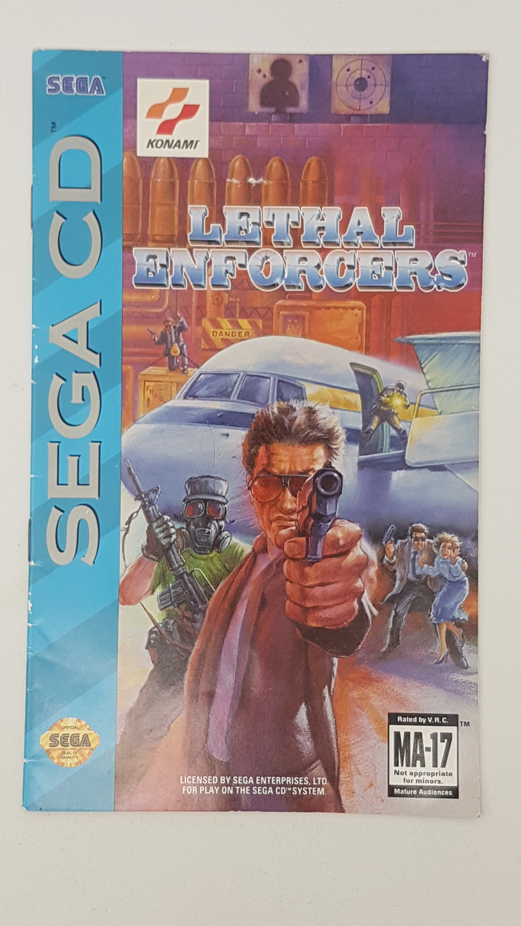 Lethal Enforcers [manual] - SegaCD