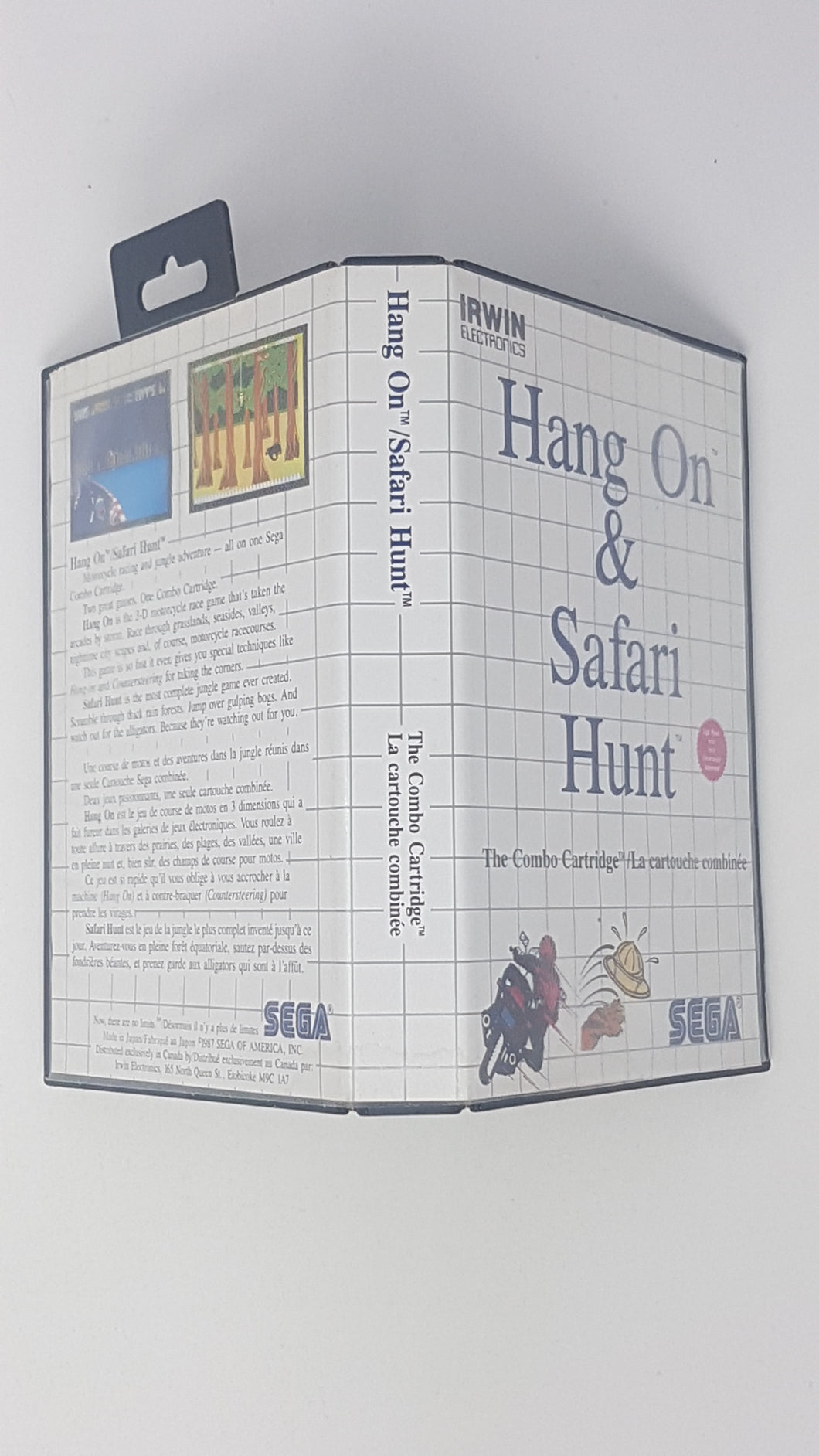 Hang-On et Safari Hunt [boîte] - Sega Master System | SMS