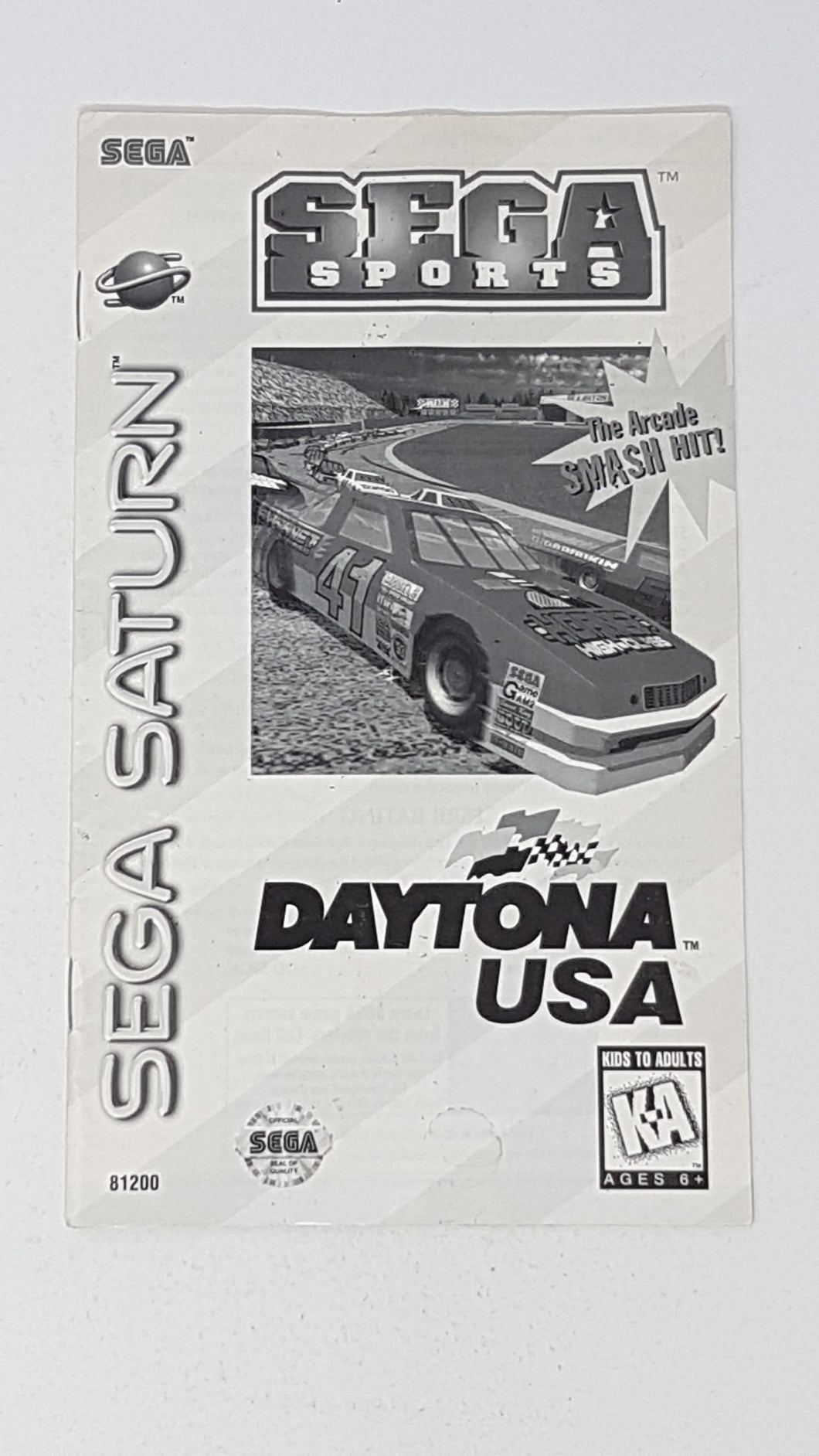 Daytona USA [manual] - Sega Saturn