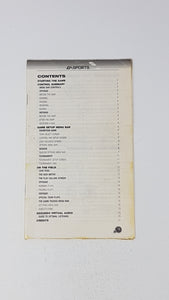 Madden 97 [manual] - Sega Saturn