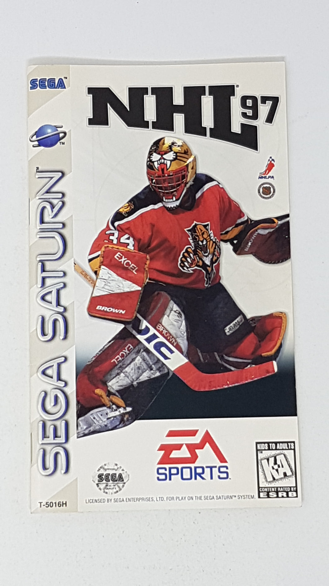 NHL 97 [manual] - Sega Saturn