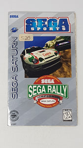 Sega Rally Championship [manual] - Sega Saturn