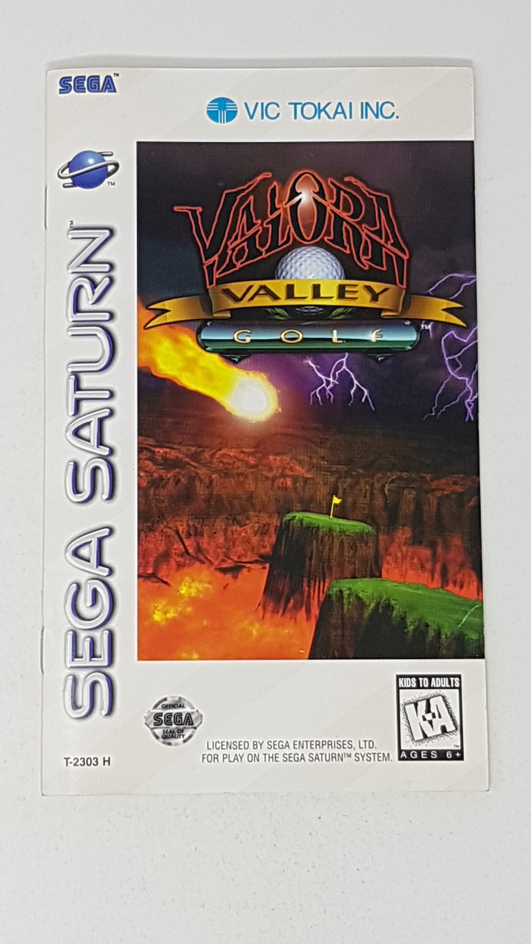 Valora Valley Golf [manuel] - SegaSaturn