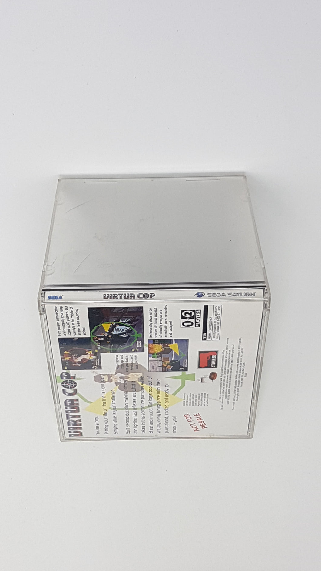 Virtua Cop n'est pas destiné à la revente [boîte] - SegaSaturn