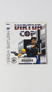 Virtua Cop [manuel] - SegaSaturn