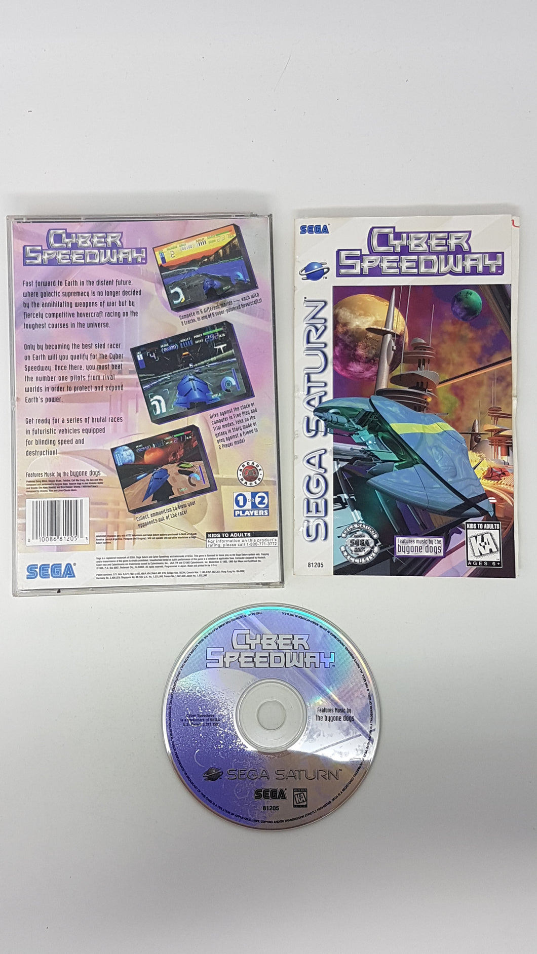 Cyber Speedway - Sega Saturn