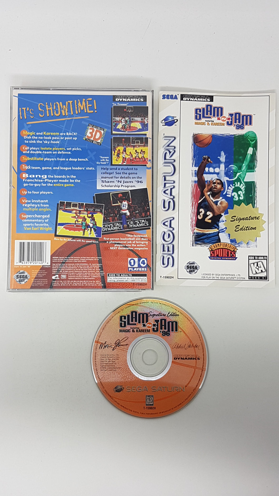 Slam n Jam 96 - Sega Saturn