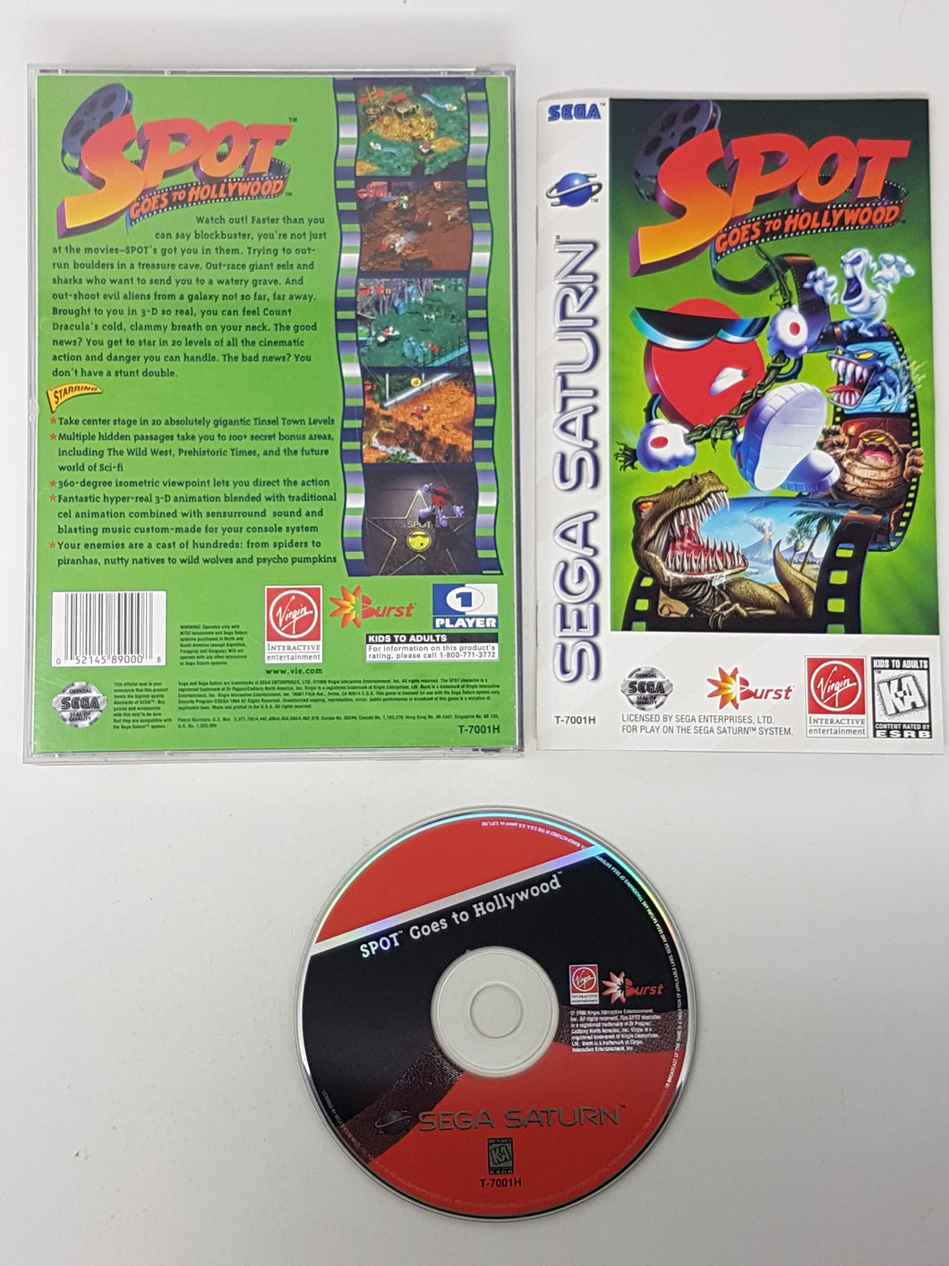 Spot Goes To Hollywood - Sega Saturn