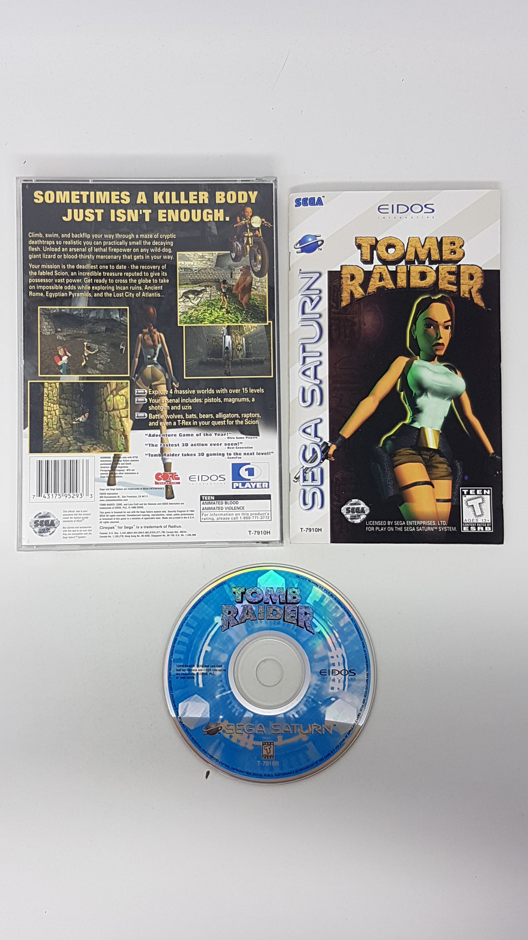 Tomb Raider - Sega Saturn