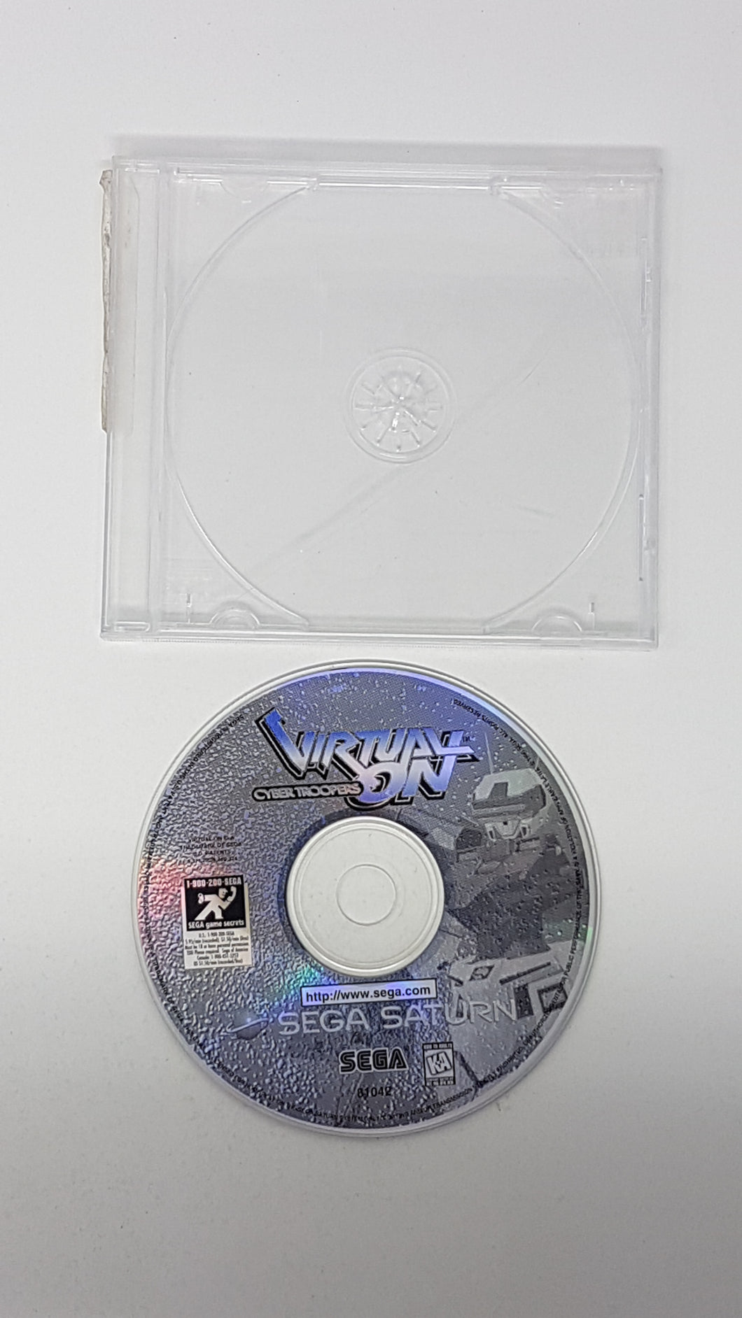 Virtual-On Cyber Troopers - Sega Saturn
