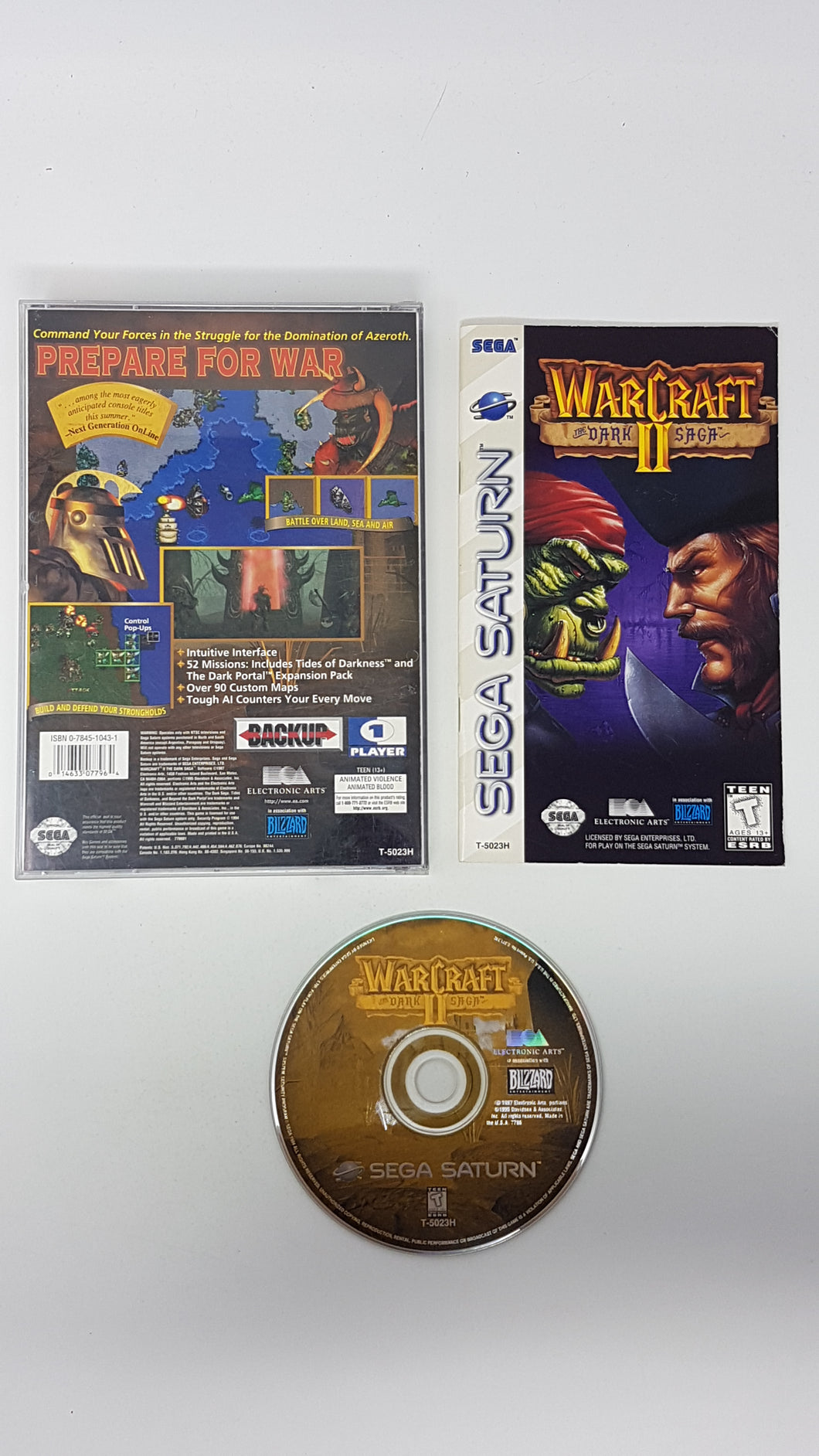 Warcraft II The Dark Saga - Sega Saturn