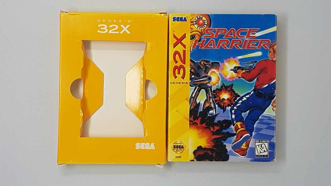 Space Harrier [box] - Sega 32X