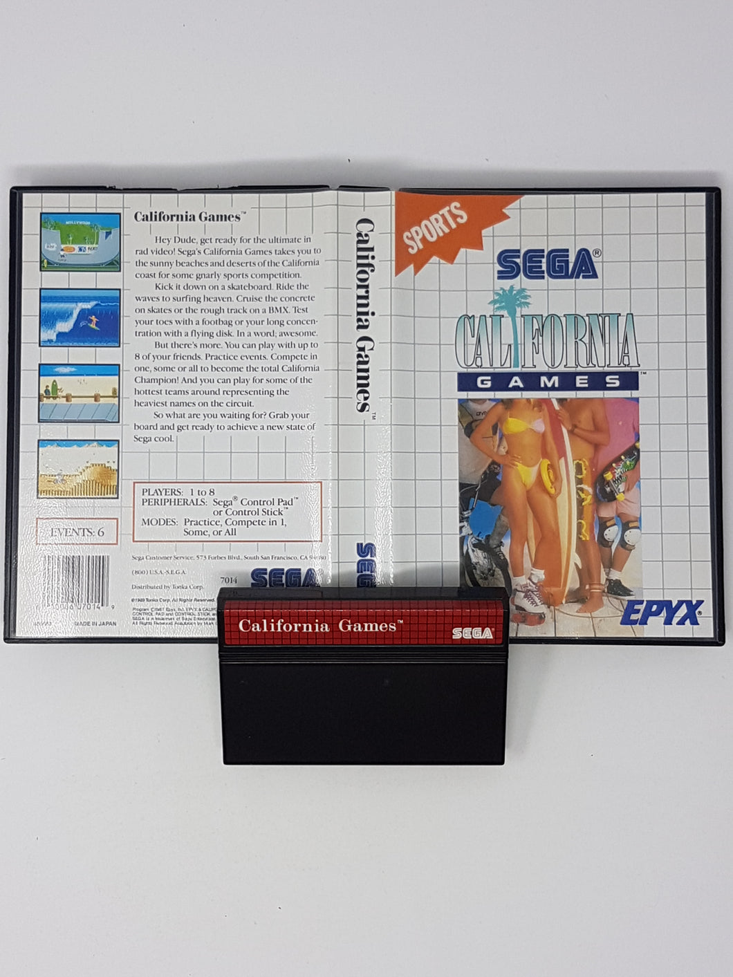 California Games [cb] - Sega Master System | SMS