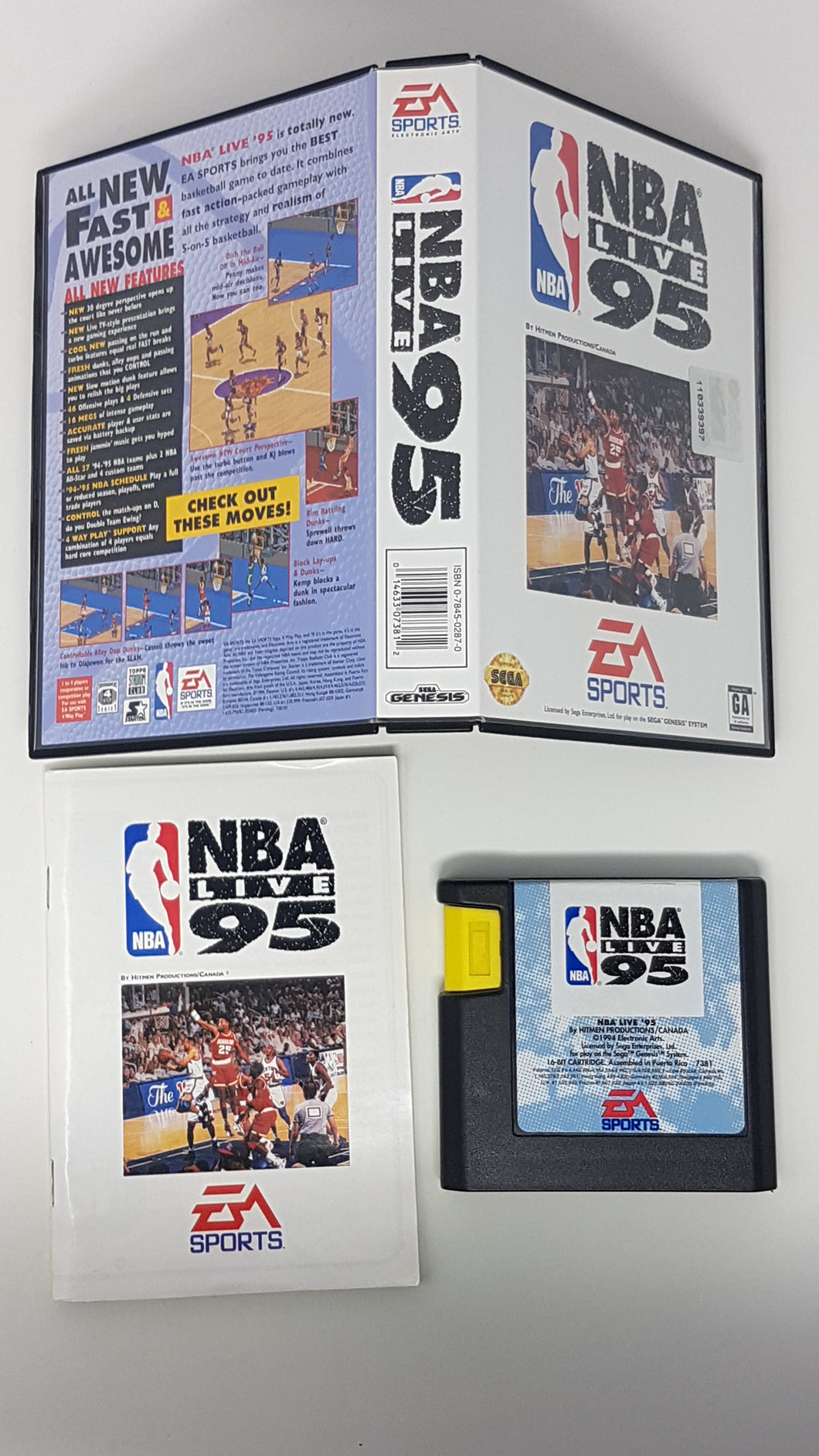 NBA Live 95 - Sega Genesis