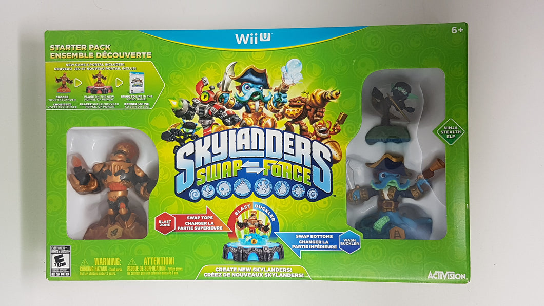 Skylanders Swap Force - Starter Pack [New] - Nintendo Wii U