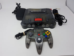 Smoke Black Funtastic Nintendo 64 System [Console] - Nintendo 64 | N64