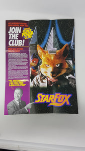 Star Fox Pliable [Affiche] - Super Nintendo | SNES