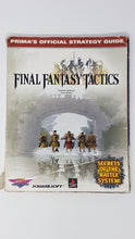 Charger l&#39;image dans la galerie, Final Fantasy Tactics [Prima&#39;s] - Guide stratégique
