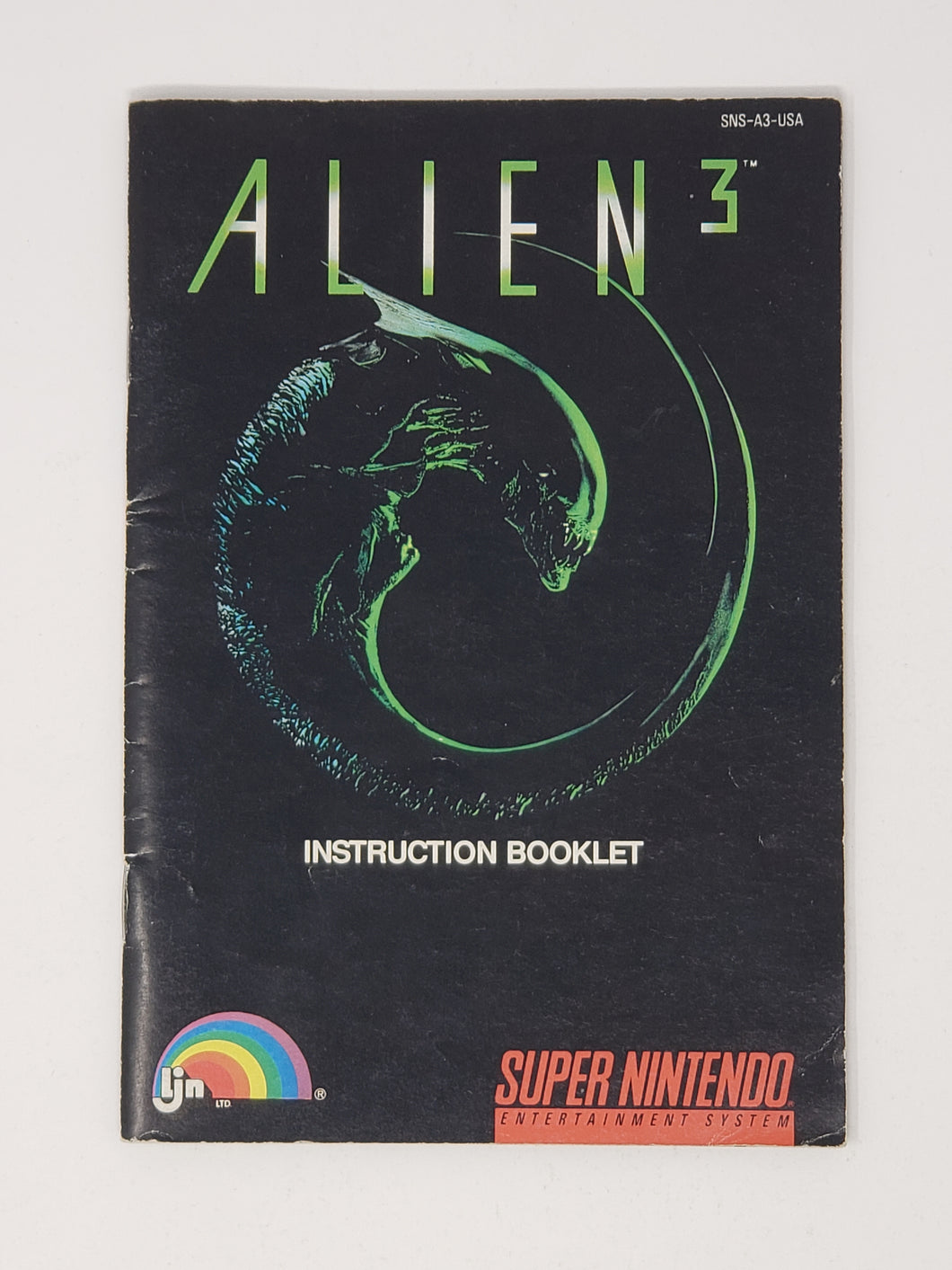 Alien 3 [manual] - Super Nintendo | SNES