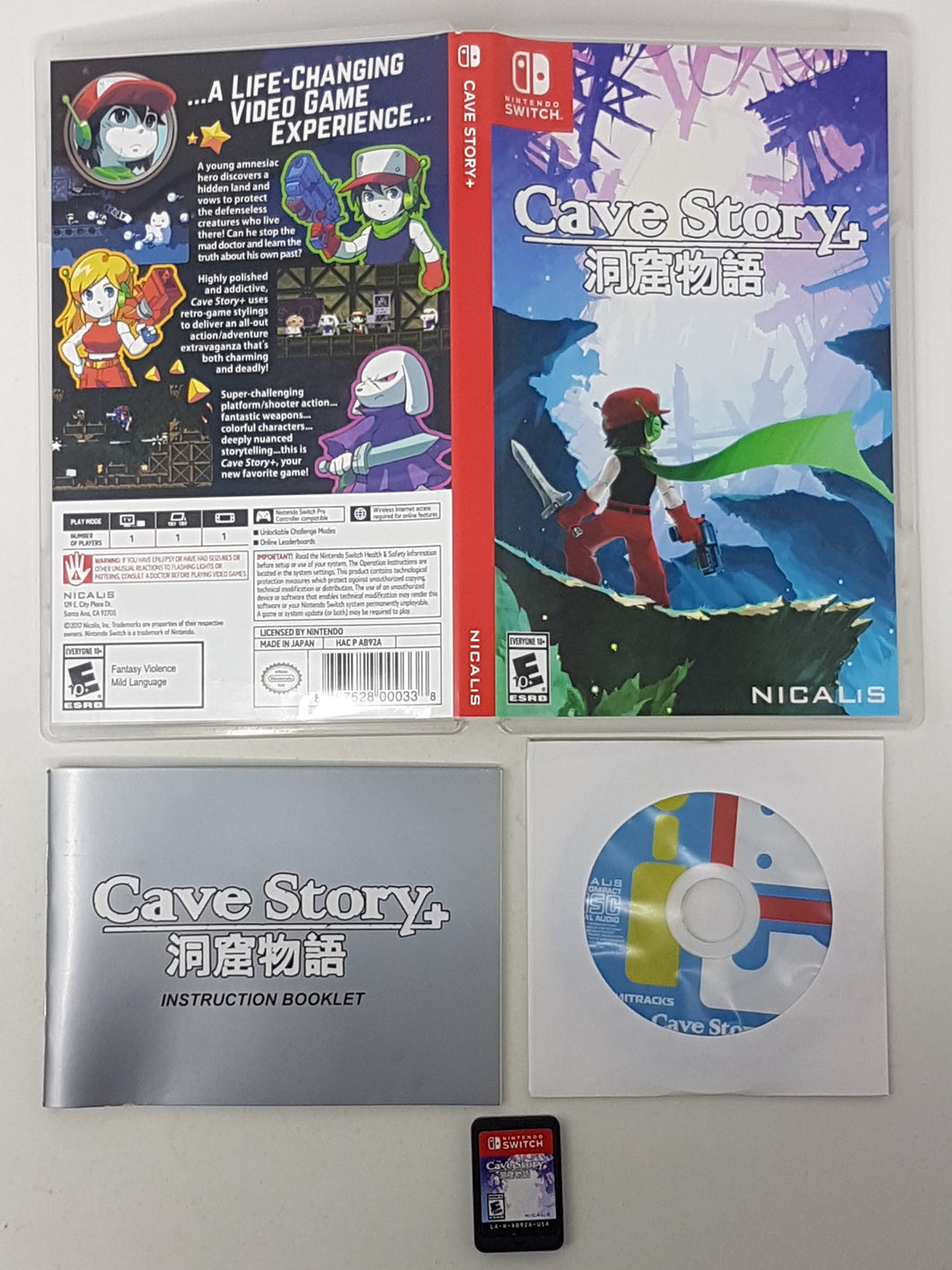 Cave Story+ - Nintendo Switch