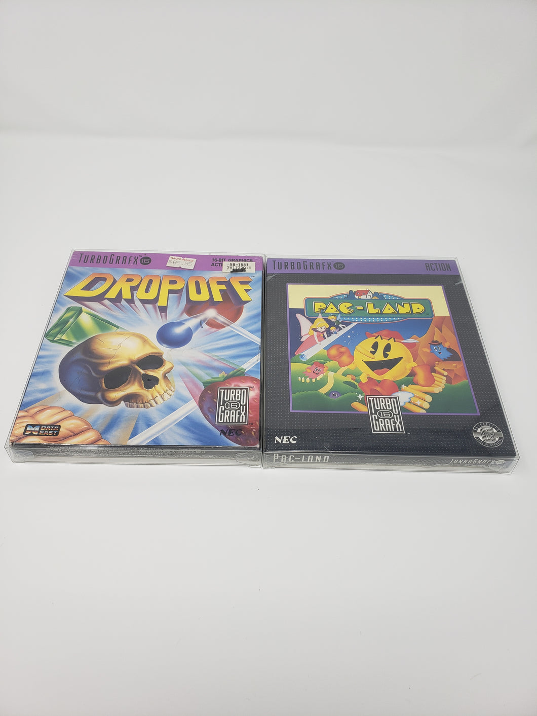 TURBOGRAFX-16 CIB GAME CLEAR BOX PROTECTOR PLASTIC SLEEVE