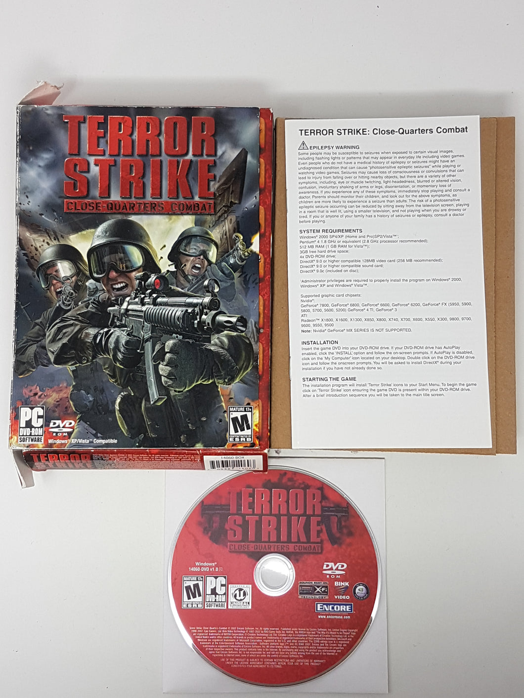 Terror Strike Close Quarters Combat - Jeu PC