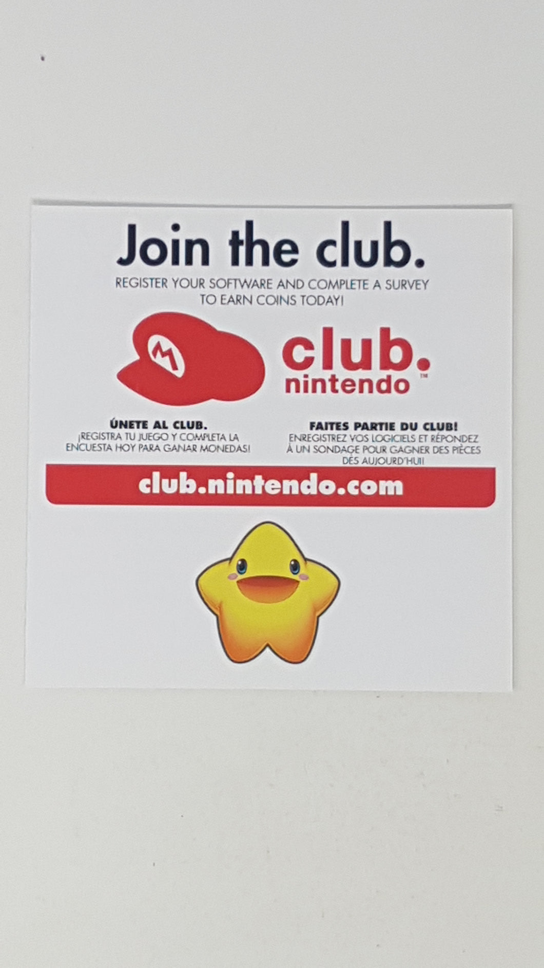 The Legendary Starfy Club Nintendo [Insertion] - Nintendo DS