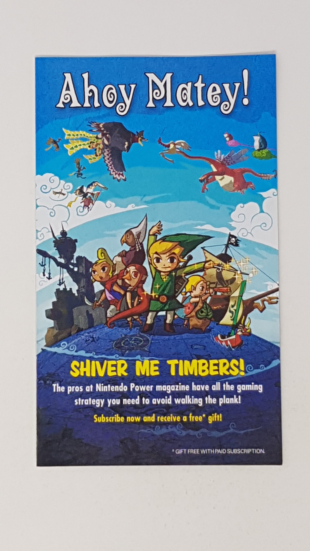 The Legend of Zelda Wind Waker Nintendo Power Promo [Insertion] - Nintendo GameCube