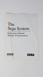The Sega System Instruction Manual [Irwin Electronics]