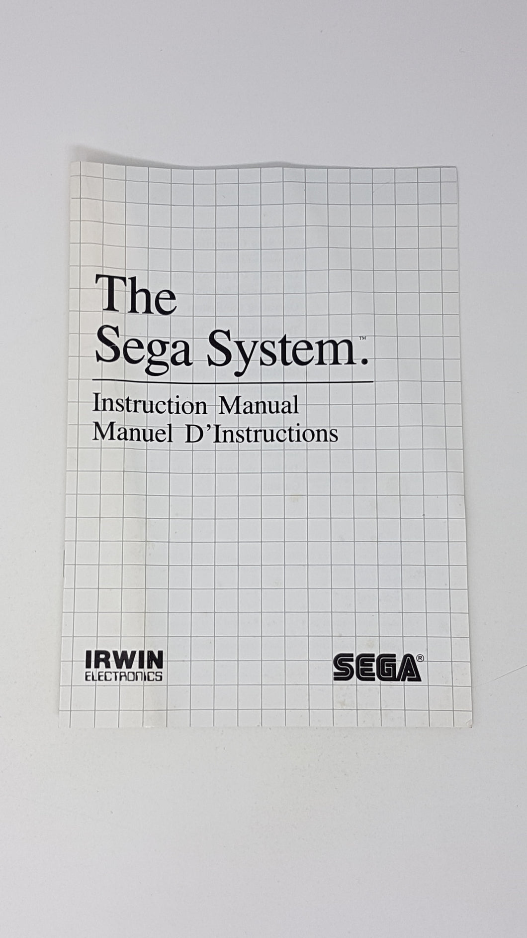 The Sega System Instruction Manual [Irwin Electronics]