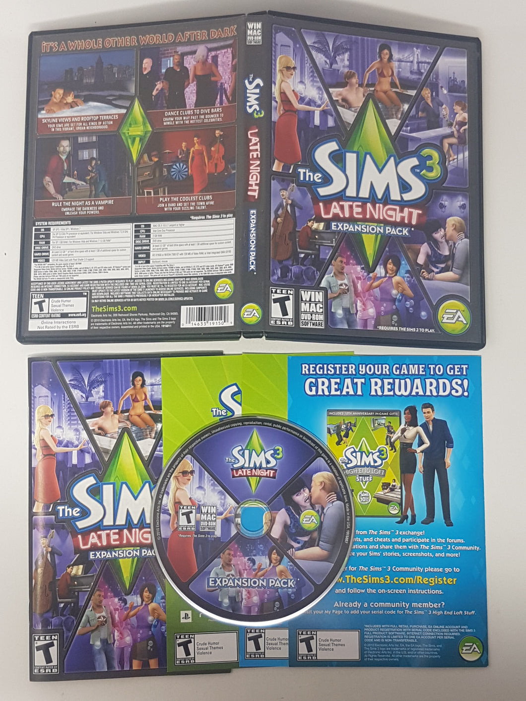 Pack d'extension The Sims 3 Late Night - Jeu PC