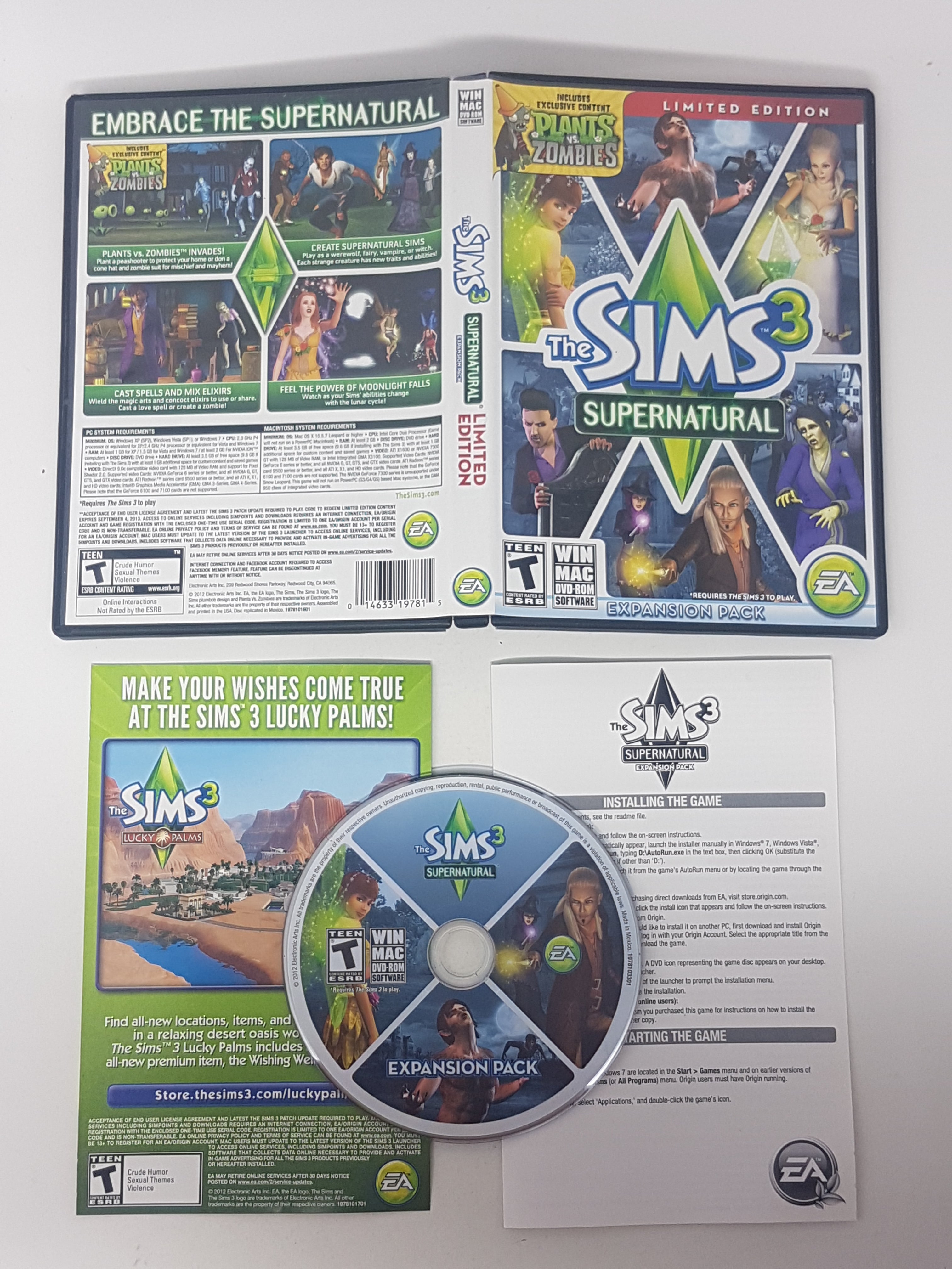 The Sims 3 Supernatural Edition Limitée - Jeu PC – Respawnandreplay