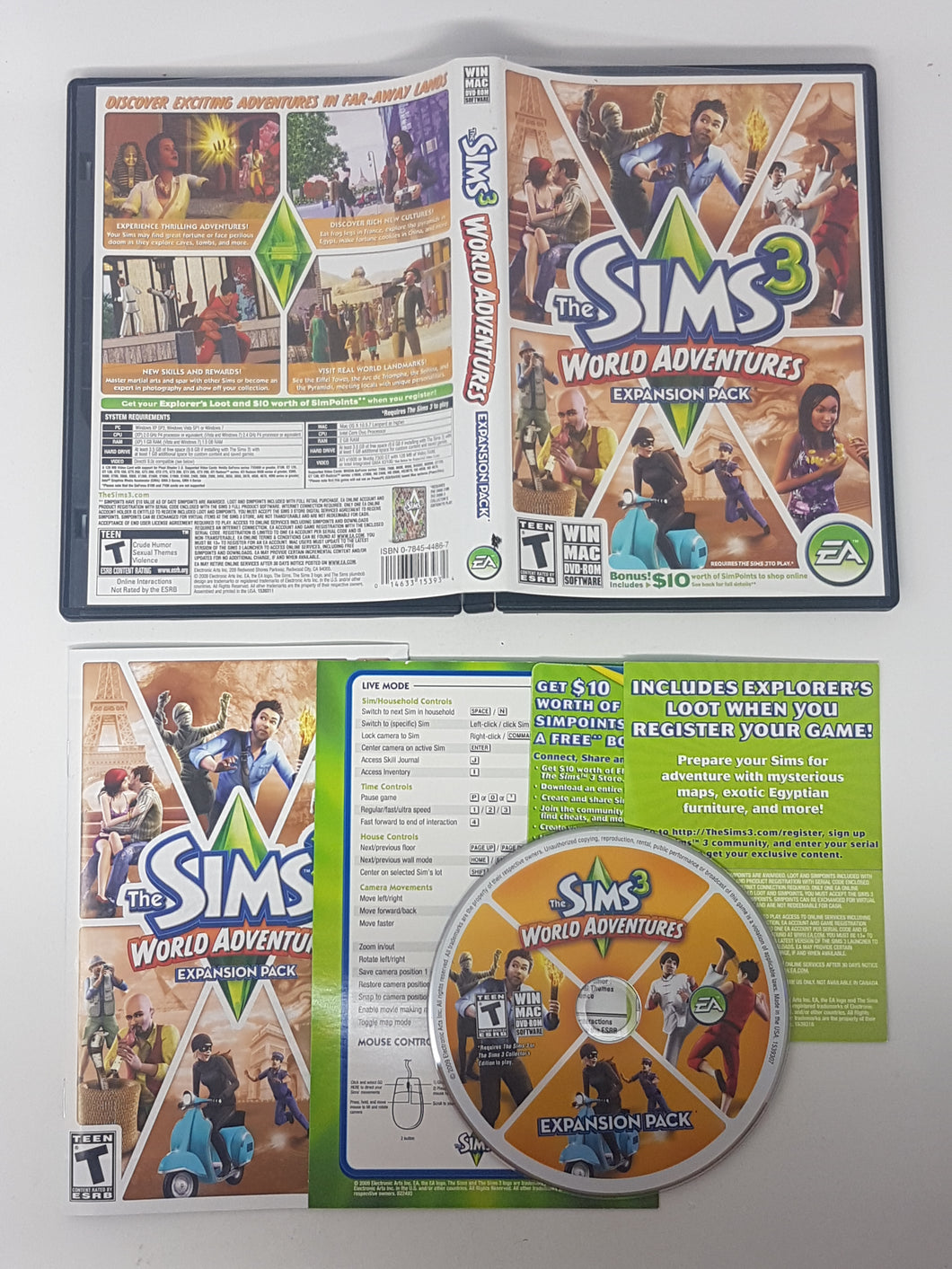 Pack d'extension The Sims 3 World Adventures - Jeu PC