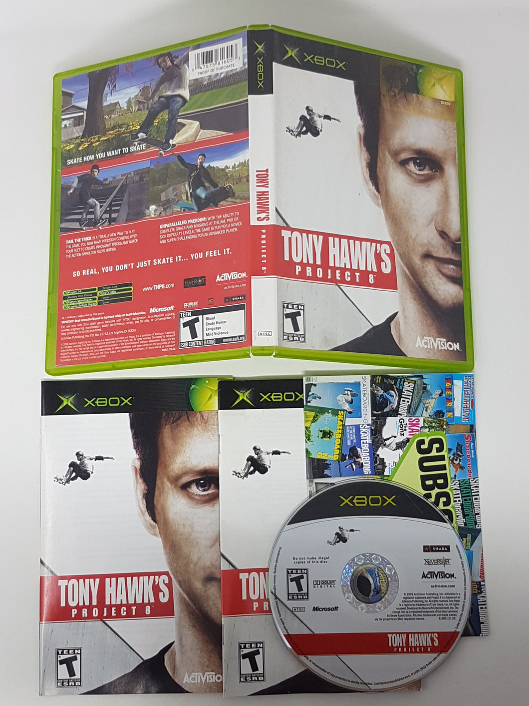 Tony Hawk Project 8 - Microsoft Xbox