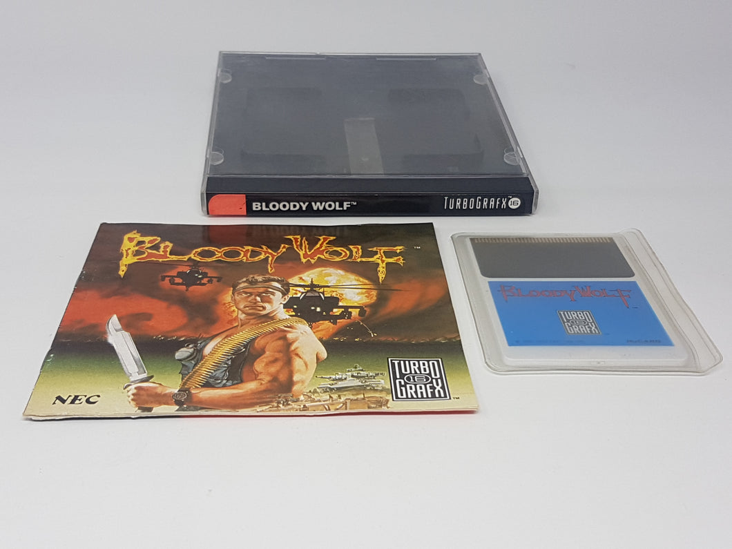 Bloody Wolf - TurboGrafx-16